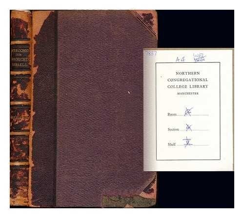 Prolegomena zur Geschichte Israels Aus: Geschichte Israels, Bd. 1