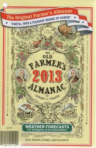 The Old Farmer's Almanac Canadian Edition 2013