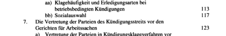 Kündigungspraxis und Kündigungsschutz im Arbeitsverhältnis eine empirische Praxisuntersuchung aus Sicht des arbeitsgerichtlichen Verfahrens