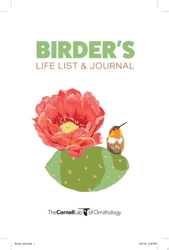 Birder's Life List & Journal