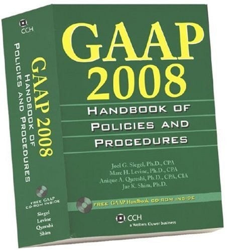 GAAP Handbook of Policies and Procedures