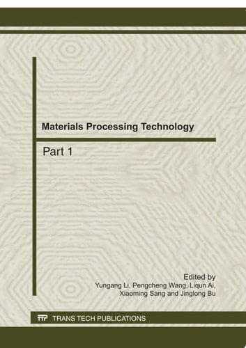 Materials Processing Technology, AEMT2011