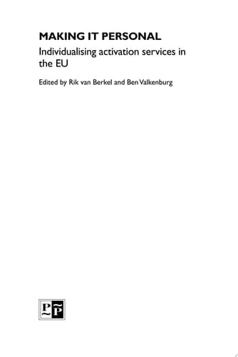 Making it Personal Individualising Activation Services in the EU