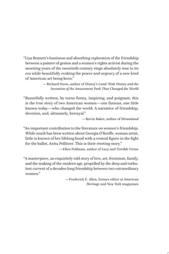 Georgia and Anita The Lifelong Friendship of Georgia O'Keeffe and Anita Pollitzer