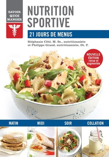 Nutrition sportive 21 jours de menus
