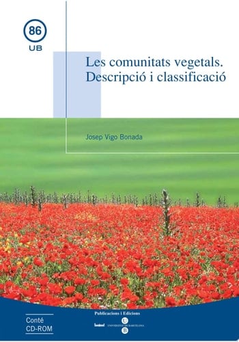 Comunitats vegetals, Les. Descripció i classificació + CD Rom