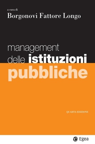 Management delle istituzioni pubbliche - IV edizione