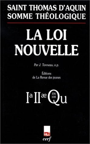 La loi nouvelle 1a-2ae, questions 106-108