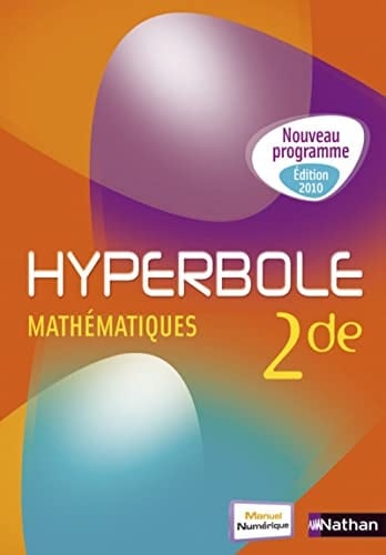 Mathématiques 2e Programme 2010