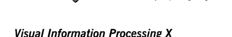 Visual Information Processing Ten