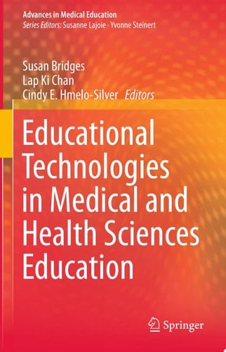 Educational Technologies in Medical and Health Sciences Education