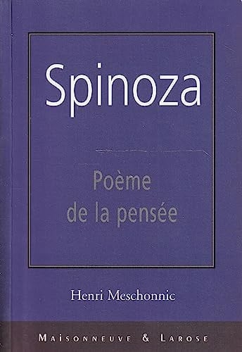 Spinoza poème de la pensée