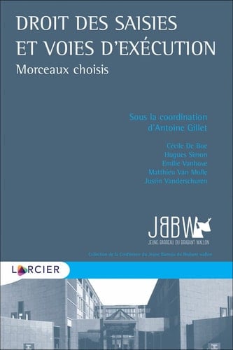 Droit des saisies et voies d'exécution morceaux choisis