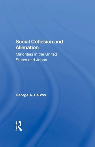 Social Cohesion and Alienation
