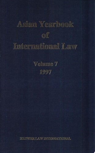 Asian Yearbook of International Law, 1997