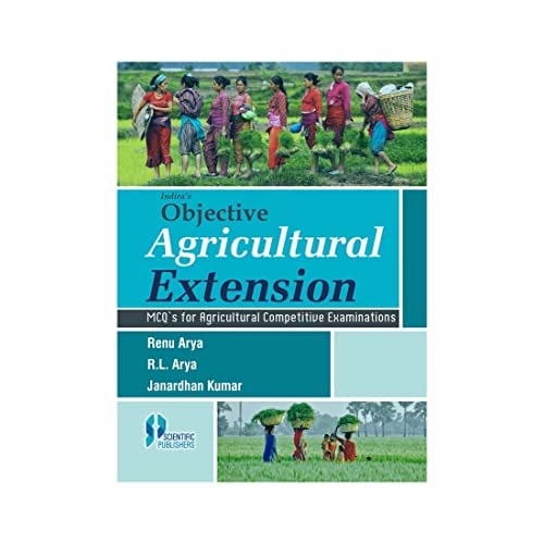 Indira's Objective Agricultural Extension Multiple Choice Question (MCQ's) for Competitive Exams of Agricultural Extension)
