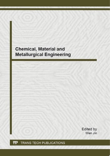 Chemical, Material and Metallurgical Engineering
