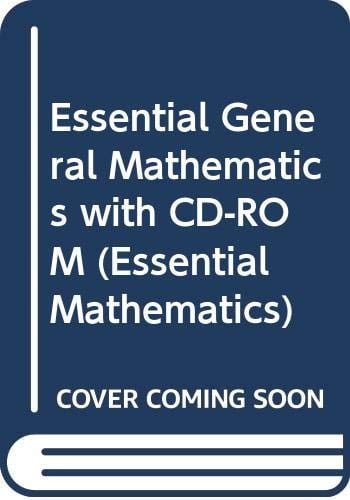 Essential General Mathematics with CD-ROM (Essential Mathematics)