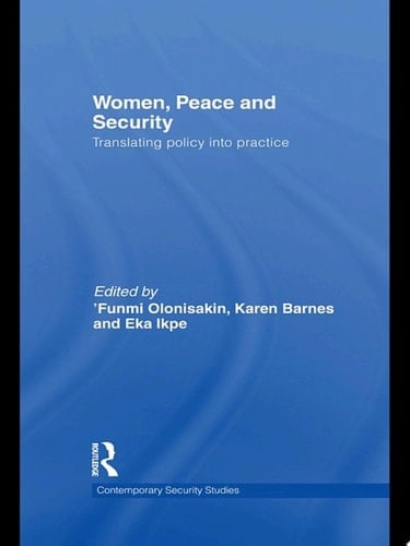 Women, Peace and Security