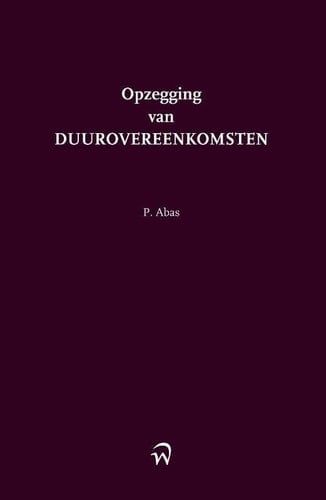 Opzegging Van Duurovereenkomsten
