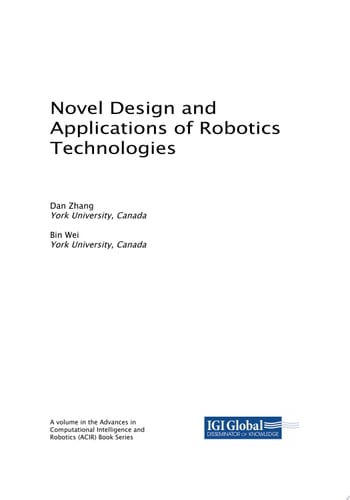 Novel Design and Applications of Robotics Technologies