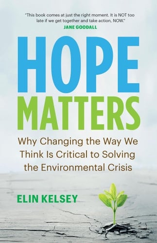 Hope Matters Why Changing the Way We Think is Critical to Solving the Environmental Crisis
