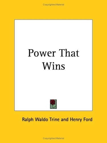 Power That Wins, 1928