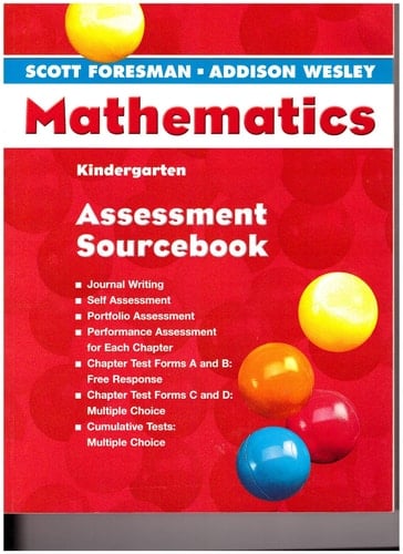 Mathematics: Kindergarten Assessment Sourcebook