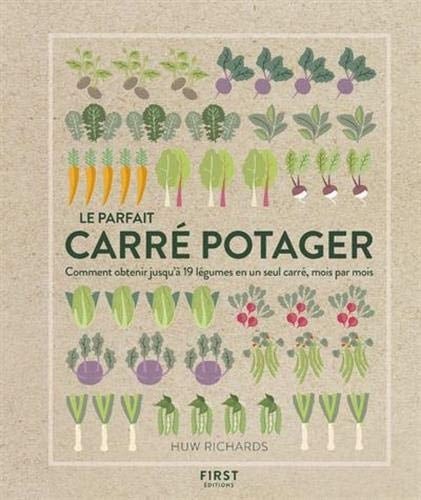 Le parfait carré potager Comment obtenir jusqu'à 19 légumes en un seul carré, mois par mois