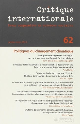 Politiques du changement climatique