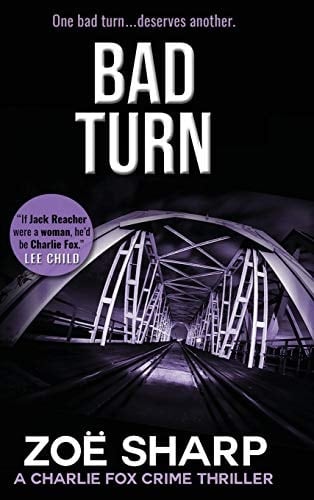 Bad Turn Charlie Fox Crime Mystery Thriller Series LARGE PRINT
