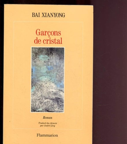 Garçons de cristal roman