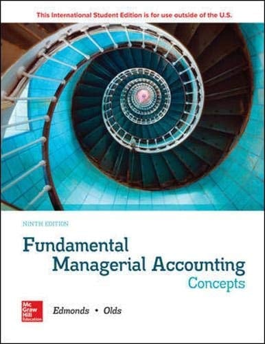 Fundamental Managerial Accounting Concepts