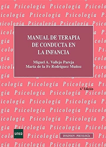 Manual de terapia de conducta en la infancia