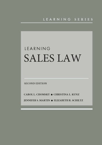 Learning Sales Law