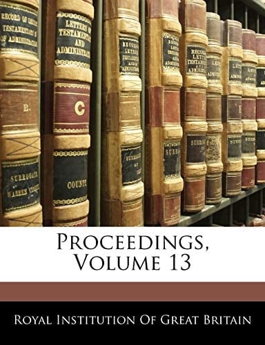 Proceedings, Volume 13