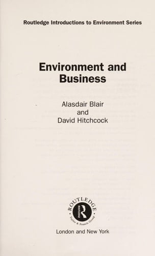 Environment and Business
