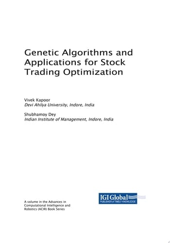 Genetic Algorithms and Applications for Stock Trading Optimization