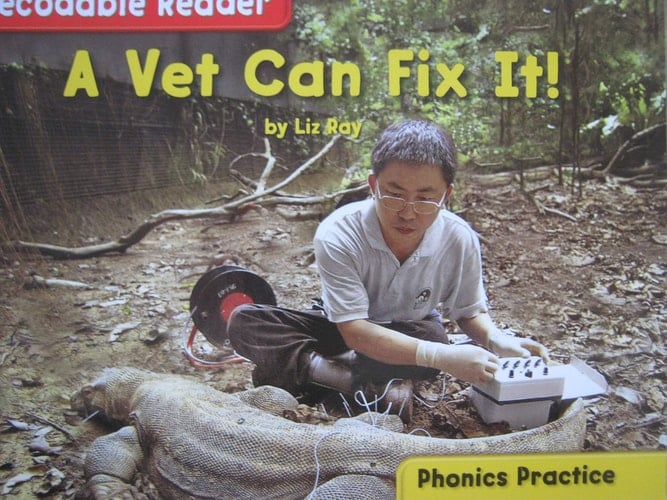 McGraw-Hill Decodable Reader Grade K A Vet Can Fix It!