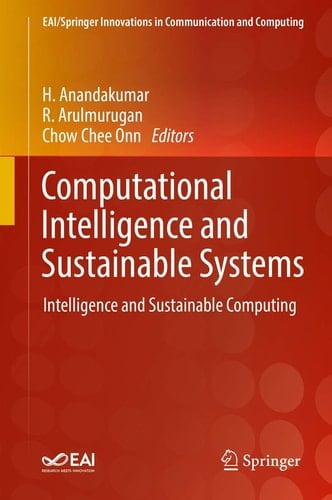 Computational Intelligence and Sustainable Systems Intelligence and Sustainable Computing