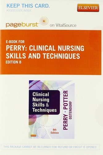 Clinical Nursing Skills and Techniques - Elsevier eBook on VitalSource (Retail Access Card)