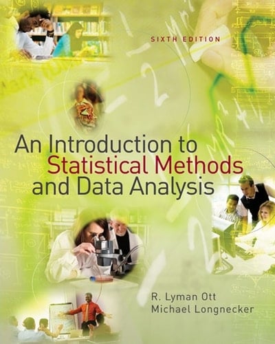 An Introduction to Statistical Methods and Data Analysis (Available 2010 Titles Enhanced Web Assign)