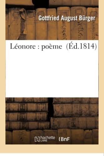 Léonore: Poème