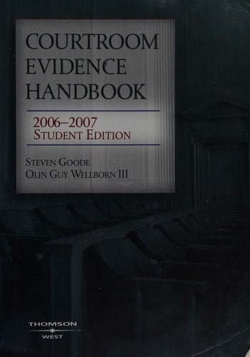 Courtroom Evidence Handbook