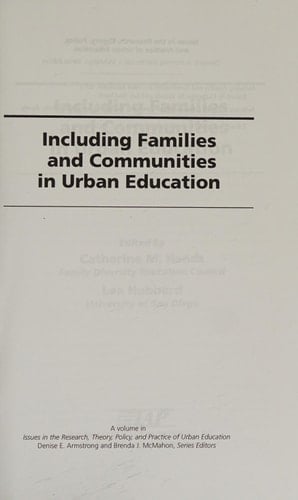 Including Families and Communities in Urban Education