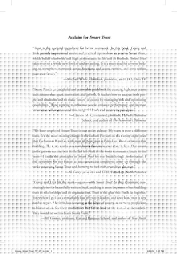 Smart Trust The Defining Skill that Transforms Managers Into Leaders