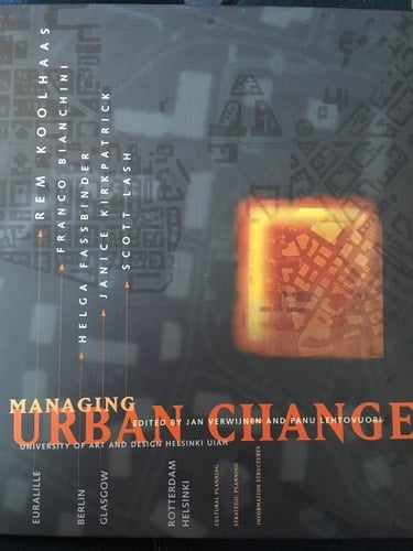 Managing Urban Change