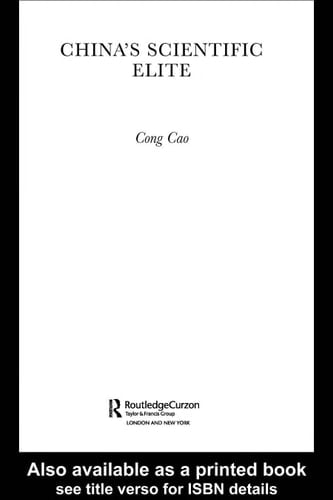 China's Scientific Elite