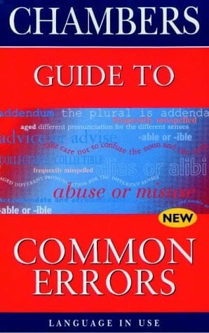 Chambers Guide to Common Errors