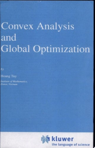 Convex Analysis and Global Optimization